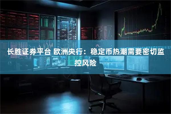 长胜证券平台 欧洲央行：稳定币热潮需要密切监控风险
